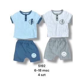 Komplety DZIECIĘCA , Size 6-18m,paczka 4szt,1kolor