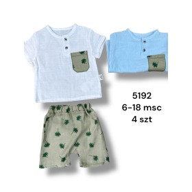 Komplety DZIECIĘCA , Size 6-18m,paczka 4szt,1kolor