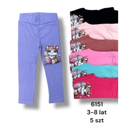 Leginsy DZIECIĘCA , Size 3-8 lat,paczka 5szt,1kolor