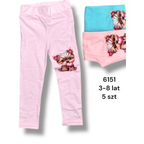 Leginsy DZIECIĘCA , Size 3-8 lat,paczka 5szt,1kolor