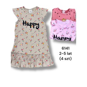 Sukienka DZIECIĘCA , Size 2-5 lat,paczka 4szt,1kolor