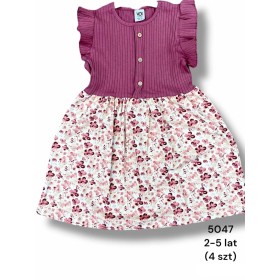 Sukienka DZIECIĘCA , Size 2-5 lat,paczka 4szt,1kolor