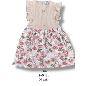 Sukienka DZIECIĘCA , Size 2-5 lat,paczka 4szt,1kolor