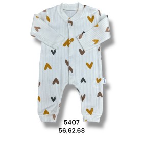 Kombinezon DZIECIĘCA , Size 56-68,paczka 3szt,1kolor