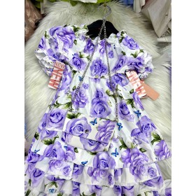 Sukienka DZIECIĘCA , Size 4-14 lat,paczka 6szt,1kolor