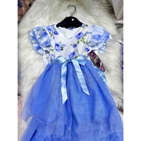 Sukienka DZIECIĘCA , Size 4-14 lat,paczka 6szt,1kolor