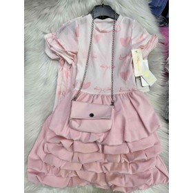 Sukienka DZIECIĘCA , Size 2-12 lat,paczka 6szt,1kolor