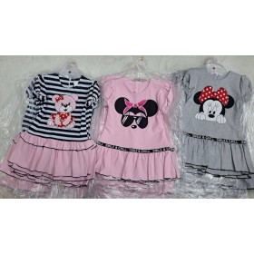 Sukienka DZIECIĘCA , Size 92-128,paczka 7szt,1kolor