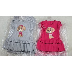 Sukienka DZIECIĘCA , Size 92-128,paczka 7szt,1kolor