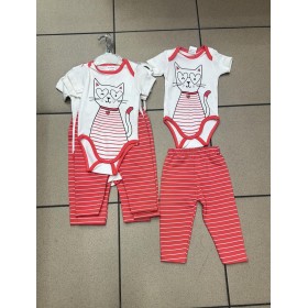 Komplet DZIECIĘCA , Size 56-74,paczka 4szt,1kolor