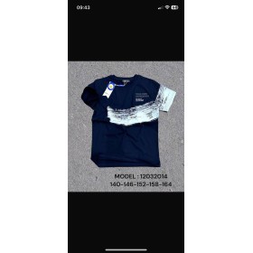 Bluzki DZIECIĘCA tureckie, Size 140-164,paczka 5szt,1kolor