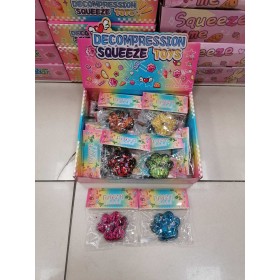 ZABAWKI SQUEEZE ,16 SZT / PACZKA, KOLOR JAK NA ZDZIĘCIU