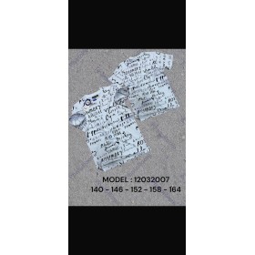 Bluzki DZIECIĘCA tureckie, Size 140-164,paczka 5szt,1kolor