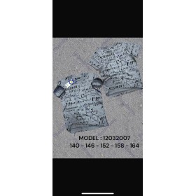 Bluzki DZIECIĘCA tureckie, Size 140-164,paczka 5szt,1kolor