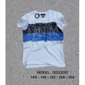 Bluzki DZIECIĘCA tureckie, Size 140-164,paczka 5szt,1kolor