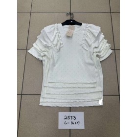 Bluzki DZIECIĘCA ,size 6-16 lat,paczka 6szt,1kolor