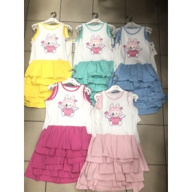 Sukienka DZIECIĘCA ,size 4-14 lat,paczka 6szt,1kolor