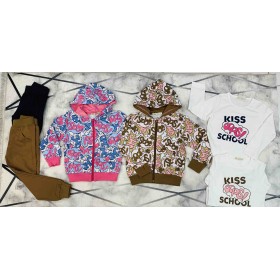 Komplety DZIECIĘCA ,size 98-128,paczka 18szt,mix kolor