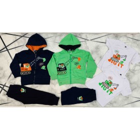 Komplety DZIECIĘCA ,size 1-5 lat,paczka 10szt,mix kolor