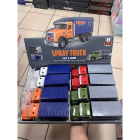 ZABAWKI  truck,8SZT/PACZKA,KOLOR JAK NA ZDZIĘCIU