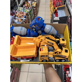 ZABAWKI  truck,6SZT/PACZKA,KOLOR JAK NA ZDZIĘCIU