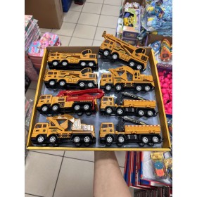 ZABAWKI truck,8SZT/PACZKA,KOLOR JAK NA ZDZIĘCIU