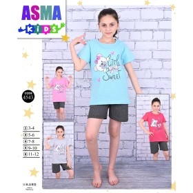 Piżama DZIECIĘCA ,size 3-12lat,paczka 10szt,mix kolor