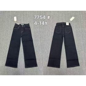 Spodnie Jeansy  DZIECIĘCA ,size  4-14 lat,paczka 12szt,1kolor