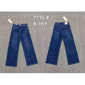 Spodnie Jeansy  DZIECIĘCA ,size  8-16 lat,paczka 10szt,1kolor