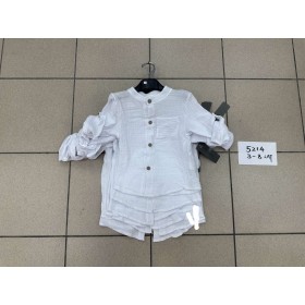 Koszule DZIECIĘCA ,size 3-8 lat,paczka 5szt,1kolor