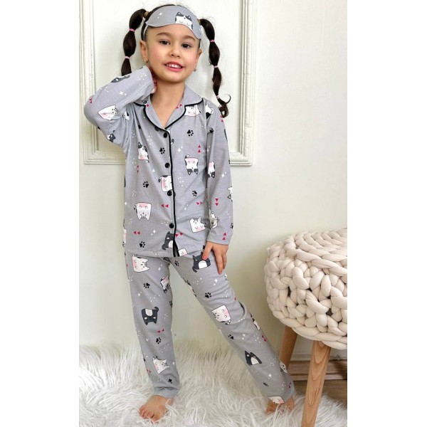 Piżama DZIECIĘCA tureckie,size 3-10 lat,paczka 5szt ,1kolor