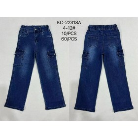 Spodnie Jeansy DZIECIĘCA ,size 4-12 lat,paczka 10szt ,1kolor