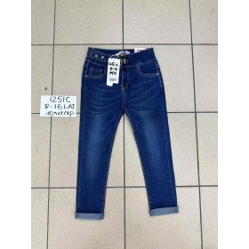 Spodnie Jeansy DZIECIĘCA ,size 8-16 lat,paczka 10szt ,1kolor