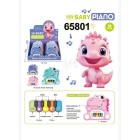 ZABAWKI Baby Piano ,12SZT/PACZKA,KOLOR JAK NA ZDZIĘCIU