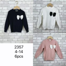 Sweter DZIECIĘCA ,size 4-14 lat,paczka 18szt ,mix kolor