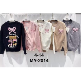 Sweter DZIECIĘCA ,size 4-14 lat,paczka 6szt ,1kolor