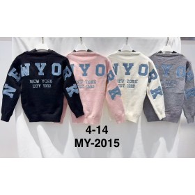 Sweter DZIECIĘCA ,size 4-14 lat,paczka 6szt ,1kolor