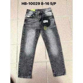 Spodnie Jeansy  DZIECIĘCA ,size 8-16 lat,paczka 5szt ,1kolor