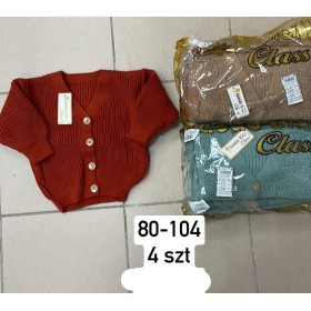 Swetry DZIECIĘCA ,size 80-104,paczka 4szt ,1kolor