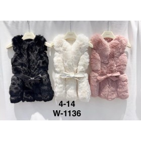 Kamizelki DZIECIĘCA ,size 4-14 lat,paczka 18szt ,mix kolor