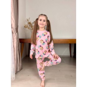 Piżama DZIECIĘCA tureckie,size 2-8 lat,paczka 6szt ,1kolor