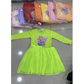 Sukienka DZIECIĘCA ,size  5-8lat,paczka 4szt ,1kolor