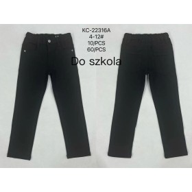 Spodnie DZIECIĘCA ,size  4-12lat,paczka 10szt ,1kolor