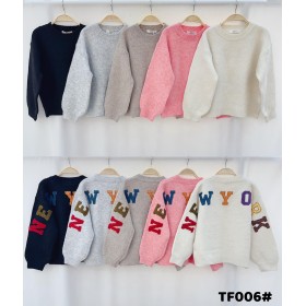 Sweter  DZIECIĘCA ,size  4-14lat,paczka 6szt ,1kolor