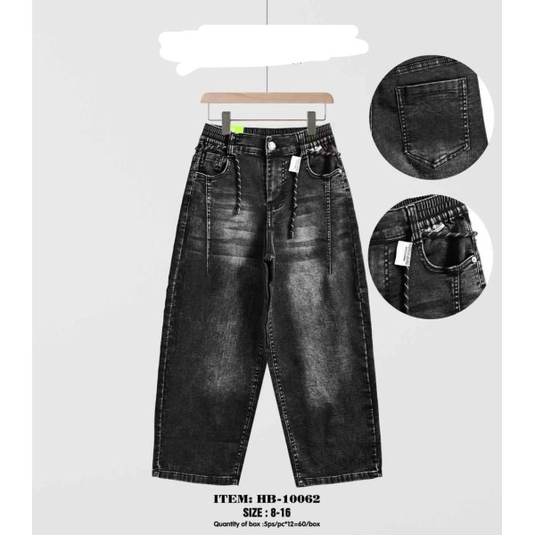 Spodnie Jeansy DZIECIĘCA ,size  8-16lat,paczka 5szt ,1kolor