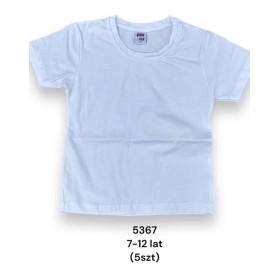 Bluzki DZIECIĘCA ,size 7-12 lat,paczka 5szt ,1kolor