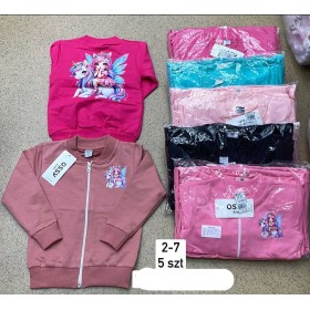 Bluzy DZIECIĘCA ,size 2-7 lat,paczka 5szt ,1kolor