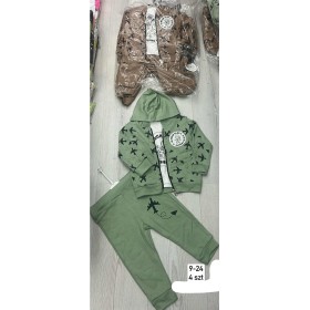Komplety DZIECIĘCA ,size 9-24m,paczka 4szt ,1kolor