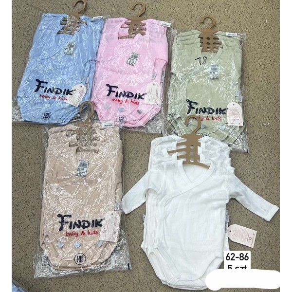 Body  DZIECIĘCA ,size 62-86,paczka 5szt ,1kolor