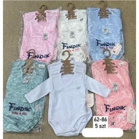 Body  DZIECIĘCA ,size 62-86,paczka 5szt ,1kolor